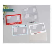 Photics Premium Horizontal Magnifying Card Photology Photics Customized Logo Business Gift for Promotional Present