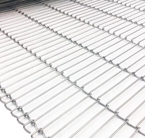 304 Paslanmaz Çelik Tel Örgü Konveyör Bant Kaynaklı Örgü Kaplama Konveyör Bandı El Yapımı Pişirme İçin - Product Image 1