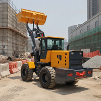 Nouvelle chargeuse sur pneus diesel compacte avec accessoires de benne pour la construction et l'agriculture