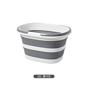 Outdoor Collapsible Basket with Food Tray Lid Folding Style for Picnic Camping Space-Saving Storage - Product Image 5