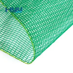 China Factory Square Hole Green Color Safety Net Construction Building Plastic Safety Mesh Fence Net