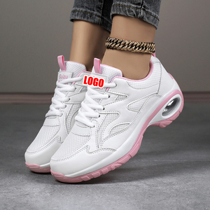 Chaussures de printemps à la mode personnalisées pour femmes, chaussures respirantes et décontractées, chaussures à talons compensés avec boucle, chaussures à plateforme haute pour femmes - Product Image 1