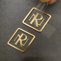 Autocollants métalliques 3D personnalisés en relief avec impression UV, étiquettes en aluminium adhésives double face pour emballages durables