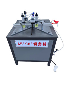 Automatic Pneumatic 45 Degree Mitre Saw Corner Cutting Machine for Aluminum Strip Light Profile - Product Image 1