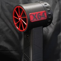 Nouveau mini souffleur turbo X64, puissance de poussée de 1300G, moteur sans balais, turbofan, sèche-voiture, ventilateur à jet industriel domestique, souffleur d'air à feuilles
