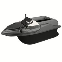 Bateau de pêche à la carpe RC Flytec New V080 GPS, 800 m, 180 points, capacité de charge de 3 kg, 12 V, haute vitesse, pour la pêche à la traîne et la mise en nid.