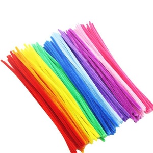 Limpiadores de tuberías, suministros para manualidades, tallos de chenilla, alambre para manualidades, palo giratorio DIY para manualidades, Navidad, 10 colores - Product Image 6