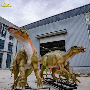 Proveedor de dinosaurios Zigong, diseño personalizado de dinosaurio, compra escultura de dinosaurio animatronic para parque temático - Product Image 4