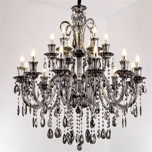 Đèn chùm & đèn treo pha lê hiện đại kiểu cổ điển châu Âu JYLIGHTING màu đen <span class=keywords><strong>d</strong></span>ùng cho khách sạn, phòng khách, nhà hàng - Product Image 4