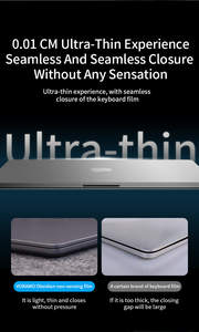 Nouveau protecteur de <span class=keywords><strong>clavier</strong></span> ultra-fin en TPU imperméable et anti-poussière pour <span class=keywords><strong>MacBook</strong></span> <span class=keywords><strong>Pro</strong></span> 14/<span class=keywords><strong>16</strong></span> Air 13/15, haute transparence, réutilisable et lavable - Product Image 4