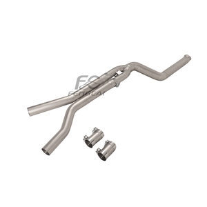 <span class=keywords><strong>ท่อไอเสีย</strong></span>กลางสำหรับ BMW M240 G42 3.0T ปี 2018-2023  ทำจากสแตนเลสคุณภาพสูง พร้อมตัวเรโซเนเตอร์ ช่วยปรับปรุงเสียง - Product Image 2