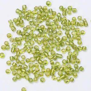 Toptan moda cam tohum boncuk cam DIY terzi aksesuarları için delik ile kırpma - Product Image 4