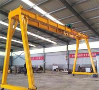 Mini-grue portique électrique mobile à double poutre, portative, de 1, 2, 3, 5, 8, 10, 20 tonnes pour atelier