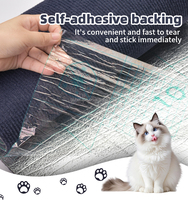 Tampon à gratter réversible pour chat de haute qualité Double acrylique thermofusible pour boîte en carton de grattoir pour chat de remplacement d'étanchéité de Carton