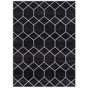 Alfombra tejida geométrica DB Boho hecha a mano Jacquard técnica viscosa poliéster para adolescentes sala de estar dormitorio rectángulo diamante - Product Image 2