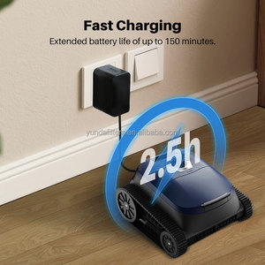 Contrôle intelligent Nettoyage Aspirateur sans fil Mur monté Piscine Accessoire de natation <span class=keywords><strong>Robot</strong></span> nettoyeur automatique - Product Image 5