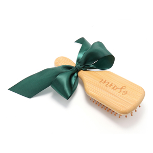 Cá Nhân Phù Dâu Món Quà Tóc Bàn Chải Màu Hồng Ribbon Bow <span class=keywords><strong>Comb</strong></span> Tùy Chỉnh Đám Cưới Tóc <span class=keywords><strong>Comb</strong></span> - Product Image 6