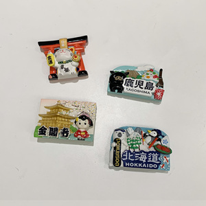 La migliore vendita personalizzata 3D giappone resina magnete in resina acrilica Pvc frigo magnete all'ingrosso francia Souvenir decorazioni - Product Image 5