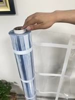 Film de PVC en plastique imprimé par épaisseur de 0.5mm pour imperméable et porter, film de rideau