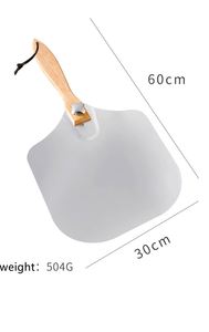 Pala para Pizza de Aluminio y Acero Inoxidable Personalizada al por Mayor con Mango de Madera Plegable, Fácil de Guardar - Product Image 2