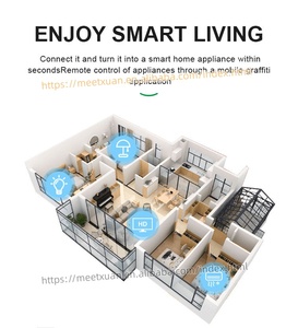 Disjoncteur intelligent TUYA WIFI avec protection de comptage 63A, contrôle à distance, protection contre les surintensités et les surtensions, compteur Kwh, <span class=keywords><strong>relais</strong></span> temporisé - Product Image 5