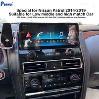 12,3 pulgadas para Nissan patrulla Y62 2014-2019 Infiniti QX80 QX56 auto Radio Multimedia reproductor de Video GPS de navegación Android 10,0