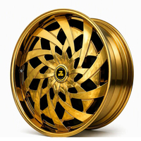 Jantes en alliage or massif JZ 2/3 pièces à profil profond, série luxe, prix usine, jantes forgées personnalisées haute performance pour voitures haut de gamme