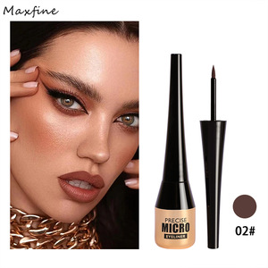 Crayon Eyeliner Waterproof 2026 à Séchage Rapide, Tenue Longue Durée, Anti-Bavures, Fini Mat, Ultra-Fin, Liquide pour Retouches - Product Image 2