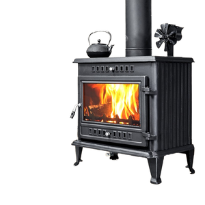 <span class=keywords><strong>Stufa</strong></span> <span class=keywords><strong>a</strong></span> <span class=keywords><strong>Legna</strong></span> in Ghisa dal Design Moderno con Fuoco Reale per Uso Domestico per Riscaldamento di Villa Rurale e Soggiorno - Product Image 6