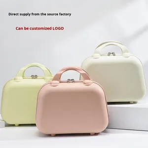 <span class=keywords><strong>Mini</strong></span> valise <span class=keywords><strong>de</strong></span> <span class=keywords><strong>maquillage</strong></span> <span class=keywords><strong>de</strong></span> voyage en polychrome à coque rigide, valise <span class=keywords><strong>de</strong></span> transport en PP, logo personnalisable OEM - Product Image 2