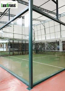<span class=keywords><strong>Terrain</strong></span> <span class=keywords><strong>de</strong></span> <span class=keywords><strong>padel</strong></span> panoramique <span class=keywords><strong>de</strong></span> dernière conception, vert olive, galvanisé <span class=keywords><strong>à</strong></span> chaud, avec gazon artificiel <span class=keywords><strong>de</strong></span> 12 mm et verre trempé, <span class=keywords><strong>à</strong></span> <span class=keywords><strong>vendre</strong></span> - Product Image 3