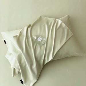 Chất Lượng Cao 100S Rắn Màu Dài Staple Bông Nhà Khách Sạn Dệt May Màu Xanh Lá Cây Gối Trường Hợp - Product Image 1