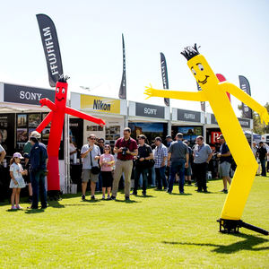 Muñeco Inflable <span class=keywords><strong>de</strong></span> PVC Airvon para Decoración <span class=keywords><strong>de</strong></span> Fiestas, Promoción <span class=keywords><strong>de</strong></span> Marca, Tubo Hinchable para Exteriores con Ventilador - Product Image 2