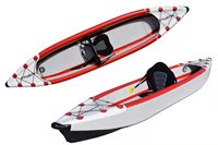 2025 vente chaude Kayak bateaux gonflables Kayak pour la pêche bateau gonflable PVC personnalisé Kayak pêche 2 personnes