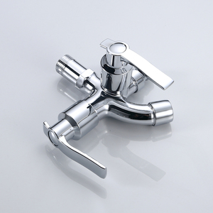 Grifo de Agua de Plástico de Doble Salida, Económico, Directo de Fábrica, de 2 Vías para Exteriores y Lavadora - Product Image 3