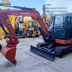 Excavadora Usada Hitachi ZX55U-5A de 5.5 Toneladas, Excavadora de Segunda Mano ZX50 ZX55 ZX60 ZX70 ZX20 en Buenas Condiciones - Product Image 6