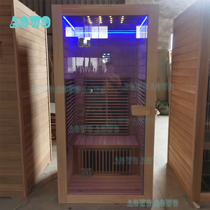 Sauna de <span class=keywords><strong>infrarrojos</strong></span> lejanos para 2 personas, <span class=keywords><strong>estufa</strong></span> de sauna seca para <span class=keywords><strong>baño</strong></span>, 3kW, 3071 - Product Image 4