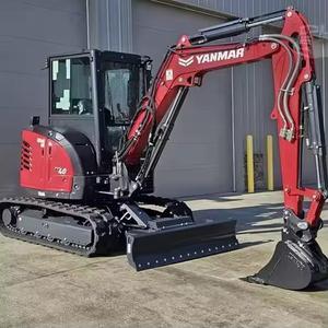 Miniexcavadoras Usadas Yanmar SV40 con Brazo Giratorio, Excavadora Pequeña de Segunda Mano de Alta Calidad de 8.5 Toneladas con Cuchilla, en Venta - Product Image 1