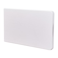 Vente en gros, table à manger pliable en deux blanche robuste, 240cm, table pliante en plastique portable de 8 pieds