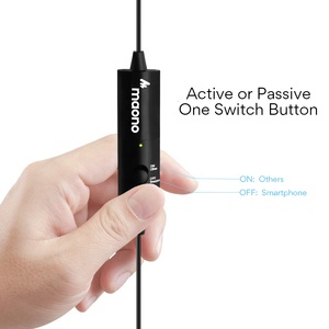 MAONO recargable enchufe de 3,5mm micrófono de solapa de Clip micrófono para cámara de vídeo - Product Image 4