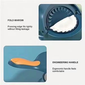 2 1 Plastic Reusable Dishwasher Safe Dumpling Skin Maker Moulds Full Set Kitchen <b>Accessories</b> - Product Image 4