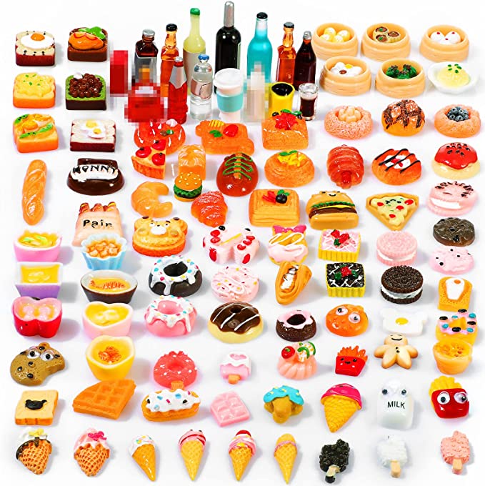mini dollhouse food