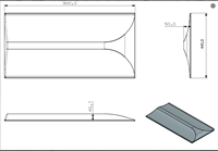 Panneau acoustique de plafond en polyester sur mesure, couleur et taille personnalisées, panneau d'absorption acoustique en feutre PET recyclable pour l'aménagement intérieur du plafond