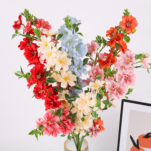 European Style Artificial Mixed Flowers Silk Handmade High Simulation <b>Wedding</b> Decorative <b>Props</b> Wholesale - Product Image 1