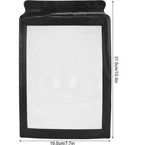 مكبر محمول بحجم A4 للقراءة، ورقة تكبير كاملة الصفحة لكبار السن وضعاف البصر، عدسة مكبرة كبيرة لقراءة الصحف - Product Image 6