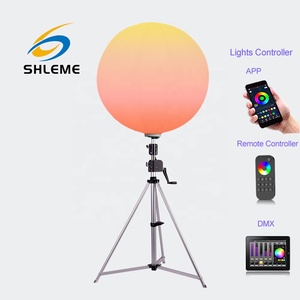 Tour d'éclairage LED gonflable Airstar RGB, haute luminosité, angle de faisceau de 360°, projecteur à ballon, usage commercial - Product Image 2