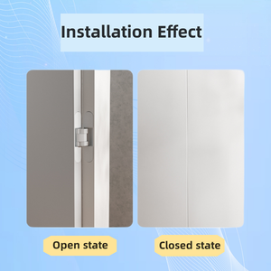 Engsel Pintu Tersembunyi 3D Tipe Baru yang Dapat Disesuaikan, Terbuat dari Paduan Seng yang Tahan Lama dengan Pembukaan 180 Derajat - Product Image 3