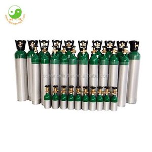 2022 <span class=keywords><strong>bouteille</strong></span> d'oxygène populaire en aluminium haute pression de 2 litres Indonésie ISO7866 <span class=keywords><strong>bouteille</strong></span> de gaz standard - Product Image 5