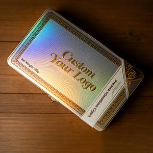 Caja de Embalaje Holográfica con Estampado en Relieve 3D Premium para Cigarros - Product Image 4