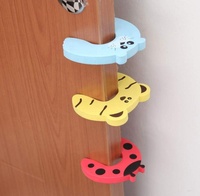Mignon feuille Style butée de porte cale doigt protecteur sécurité porte arrêt cale garde Silicone bébé sécurité accessoire caoutchouc